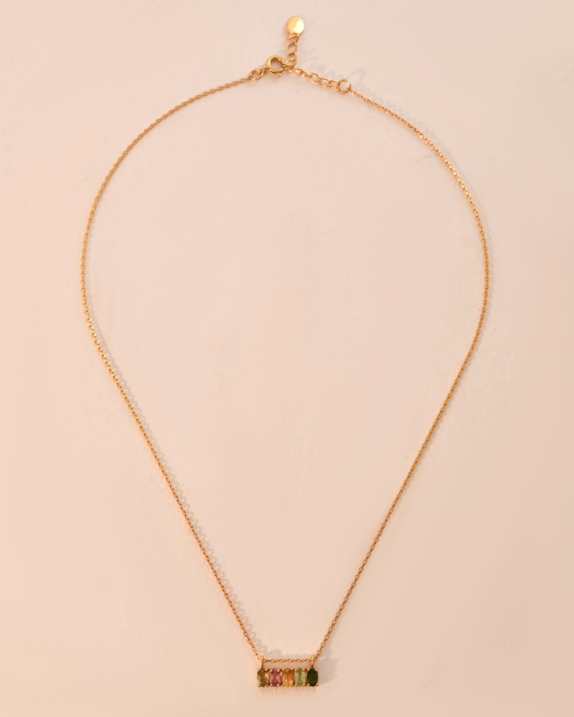 Echo Glow Tourmaline Necklace