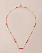 Prosperity Pink Jade Necklace