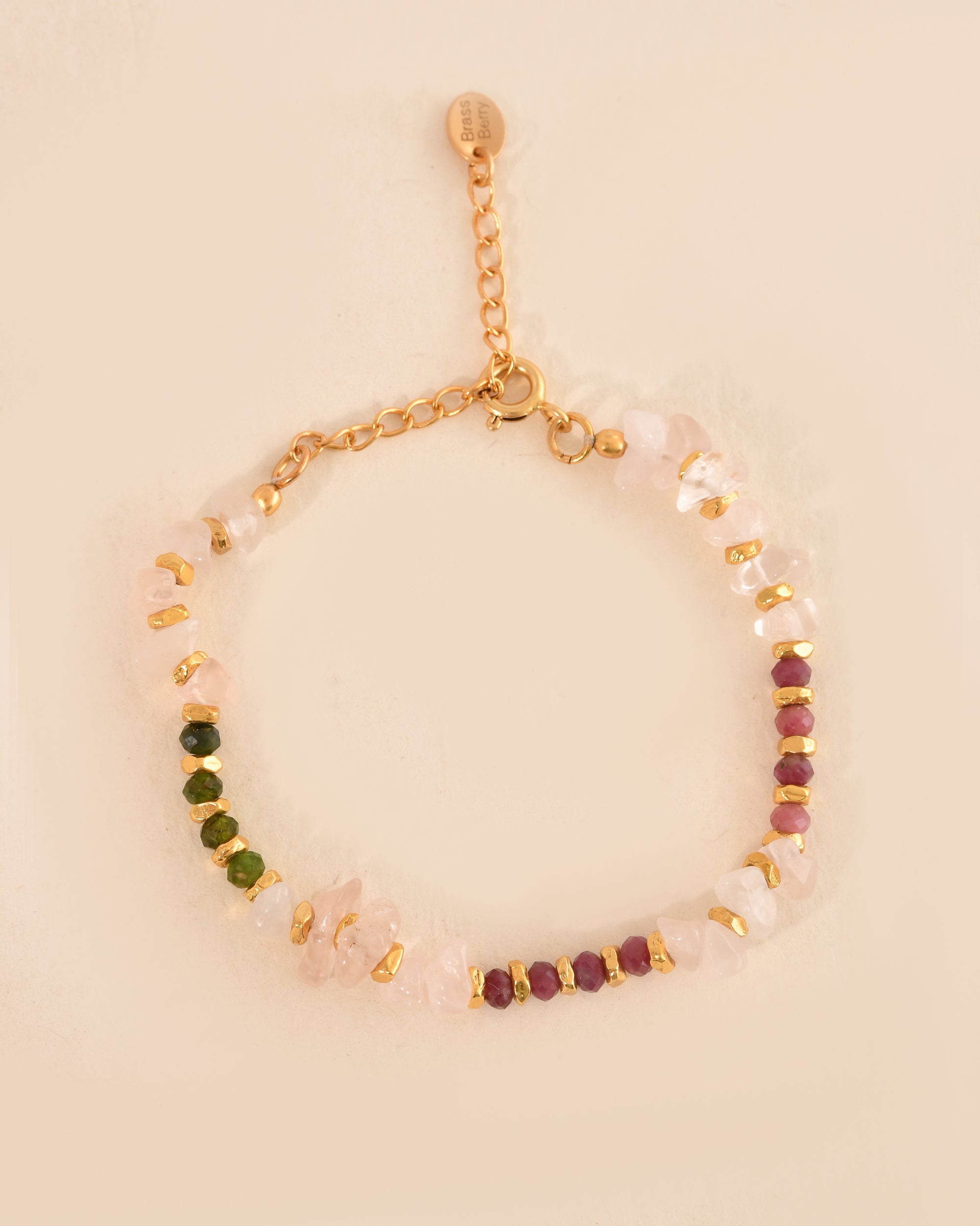 Row Harmony Rose Quartz Bracelet