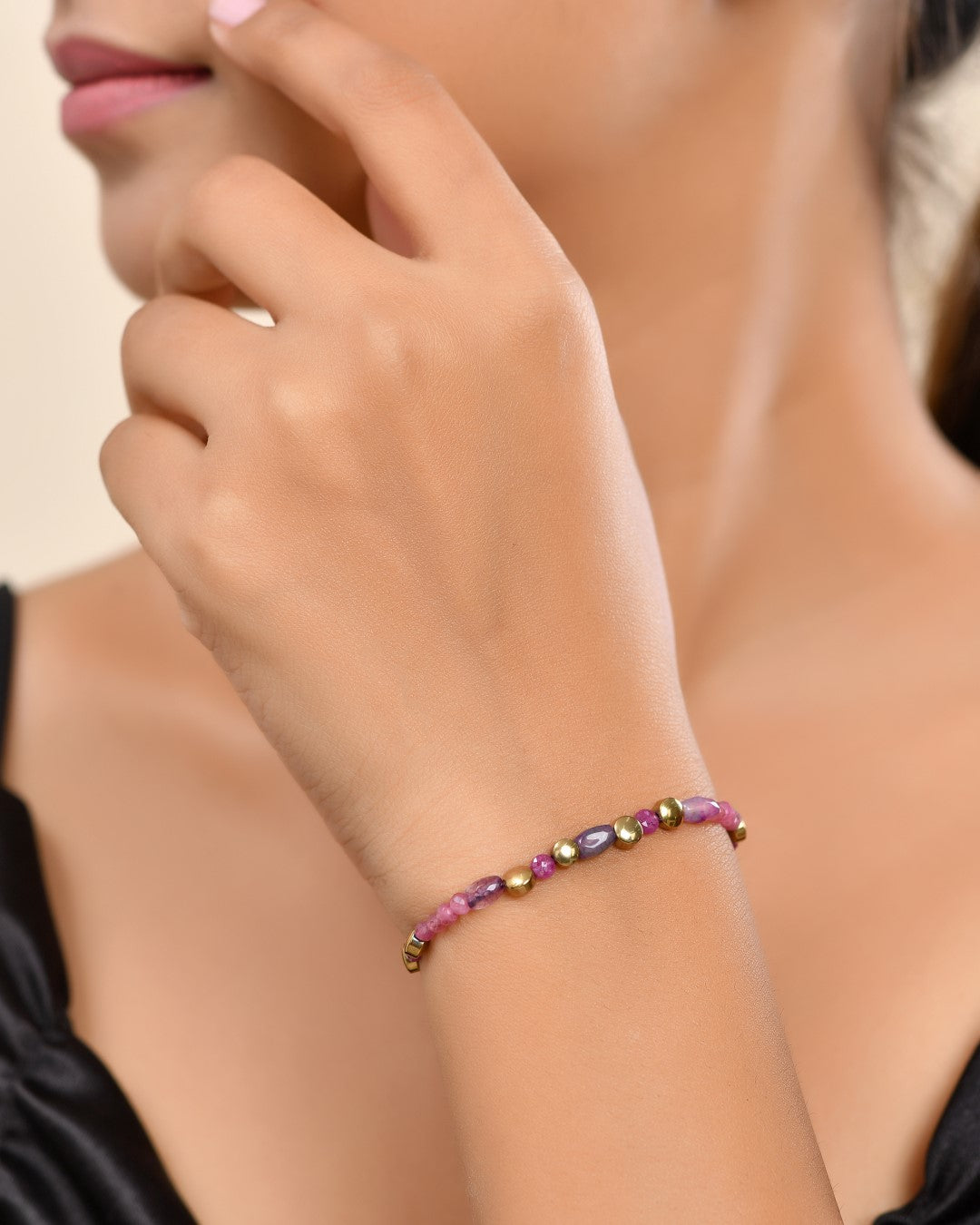 Harmony Pink Tourmaline Bracelet