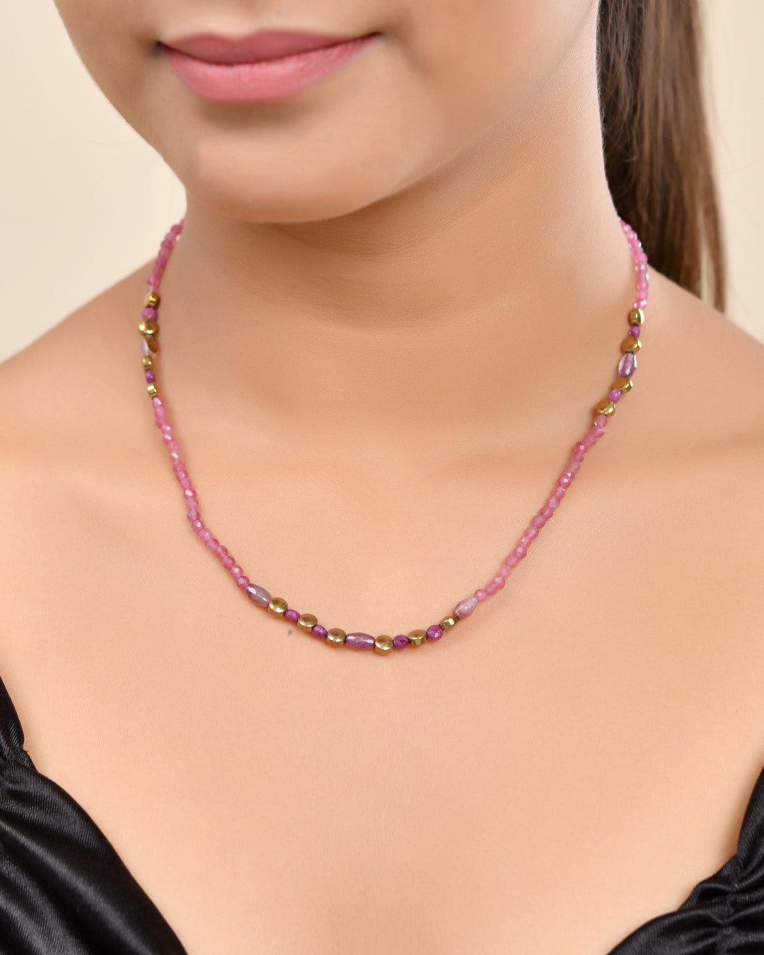 Soul String Ruby Necklace