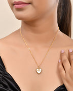 Evil Eye Mother Of Pearl Necklace