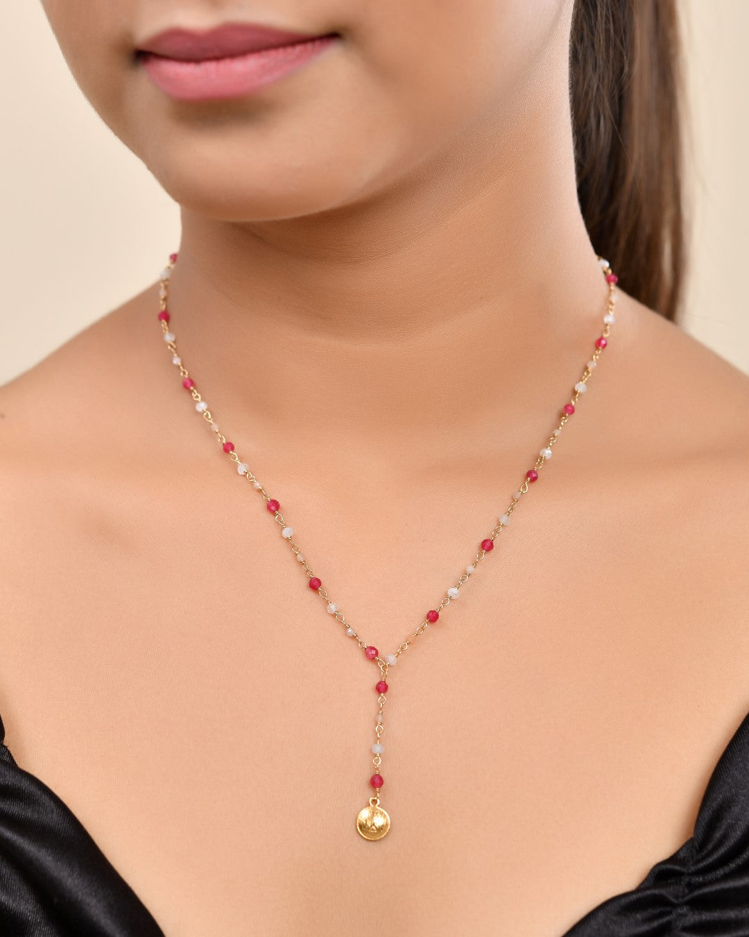 Zyra Gemstone Necklace