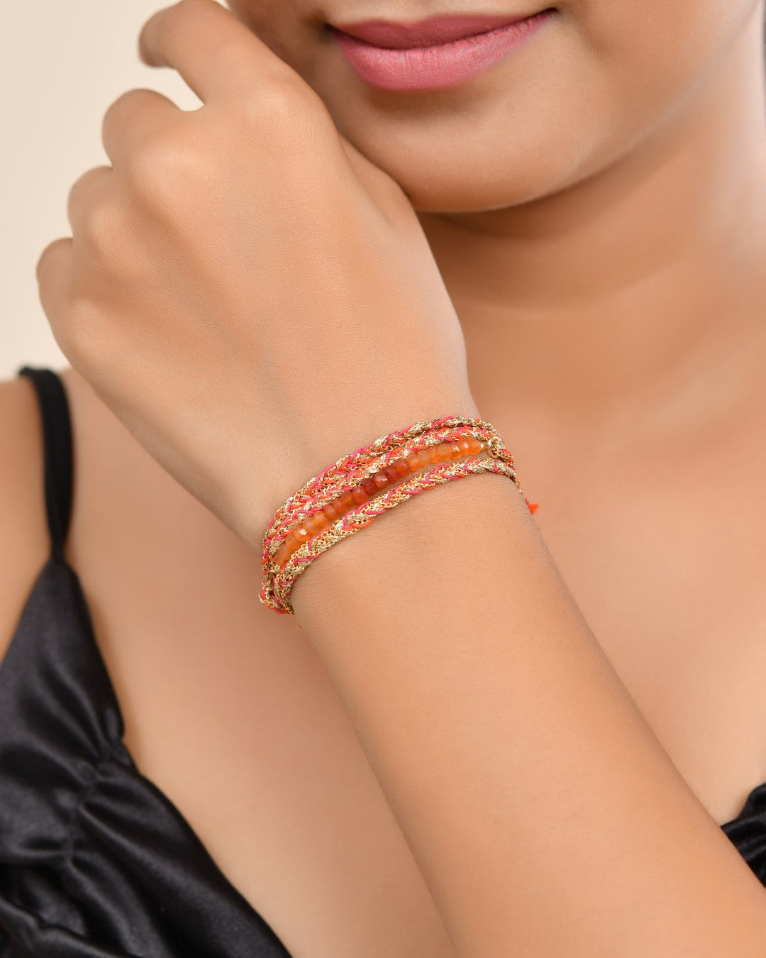 sacred spiral Carnelian Bracelet