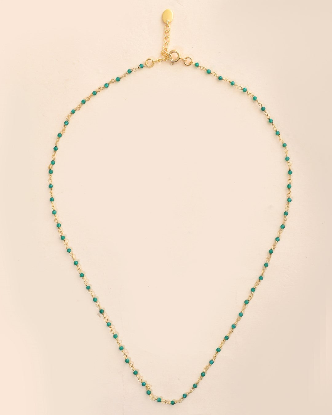 Fortune's Path Green Onyx Necklace