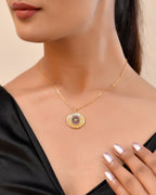 Eternal Green Spark Necklace