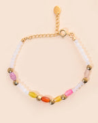 Harmony Rainbow Moonstone Bracelet