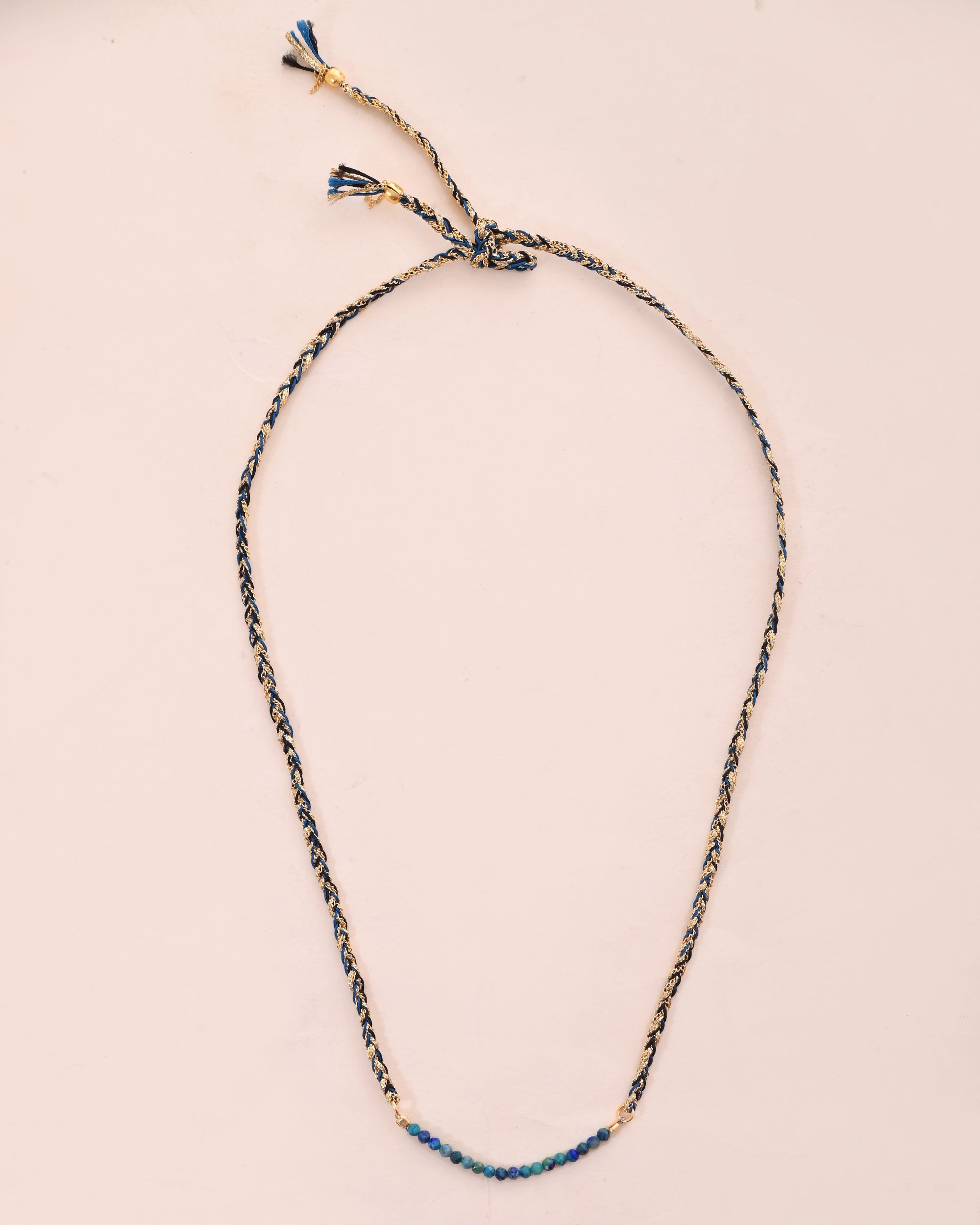 Sacred Spiral Azurite Bracelet