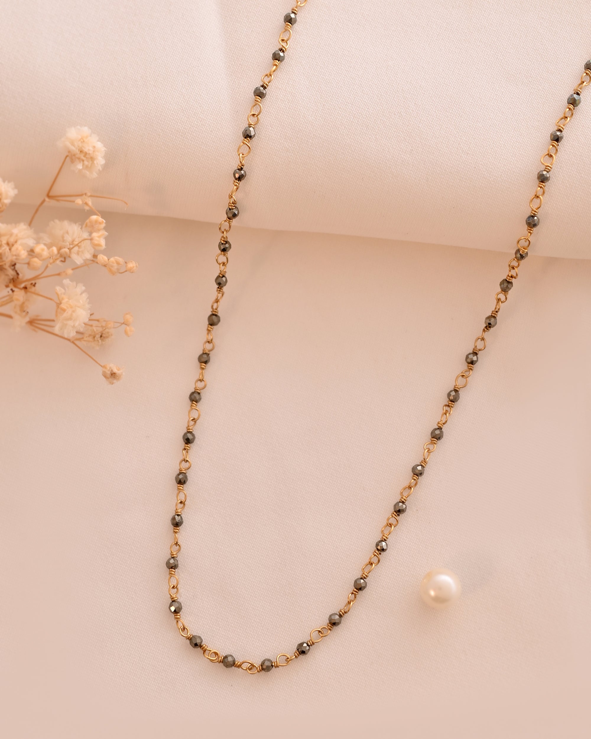 Fortune's Path Pyrite Necklace