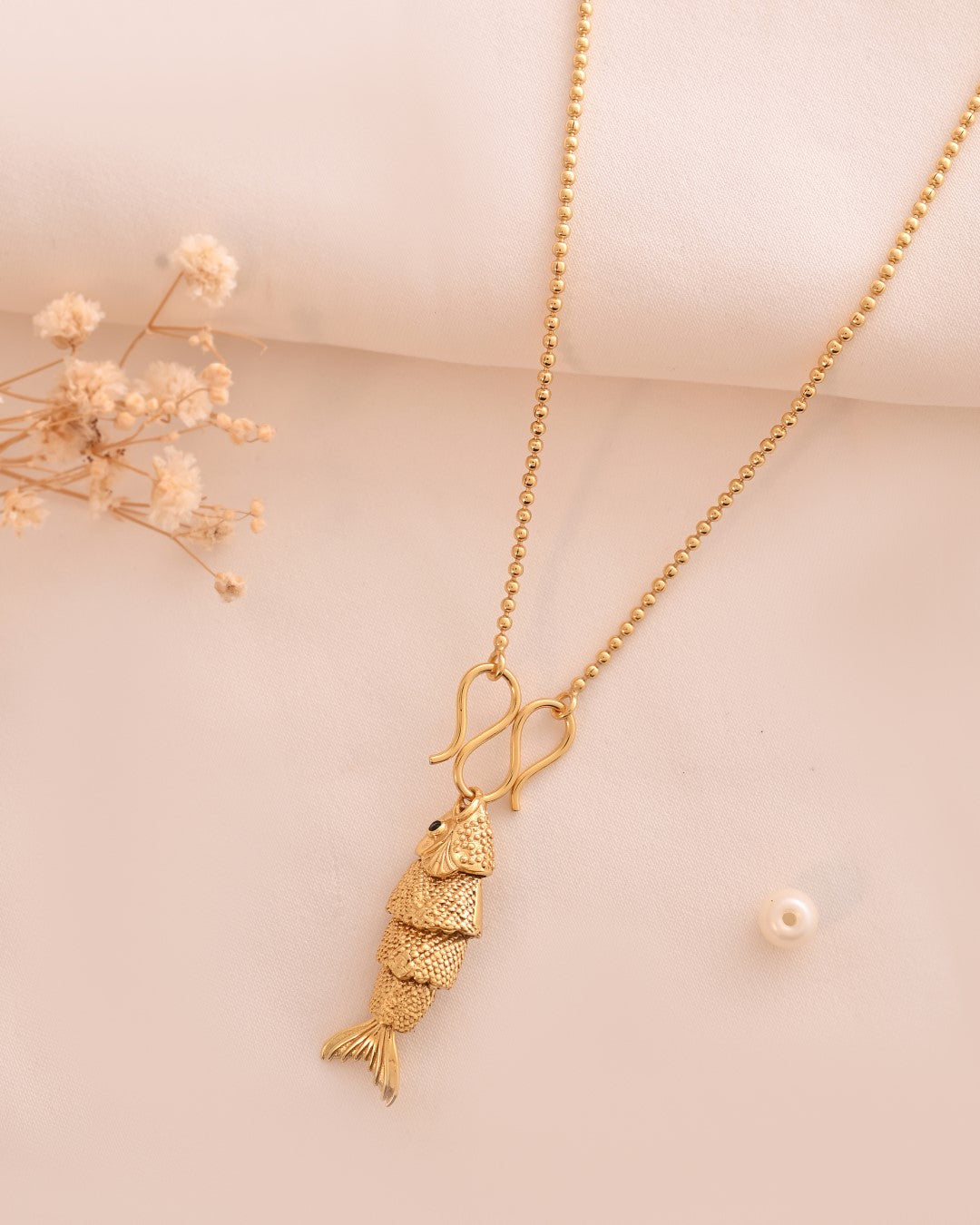 Moving Fish Necklace