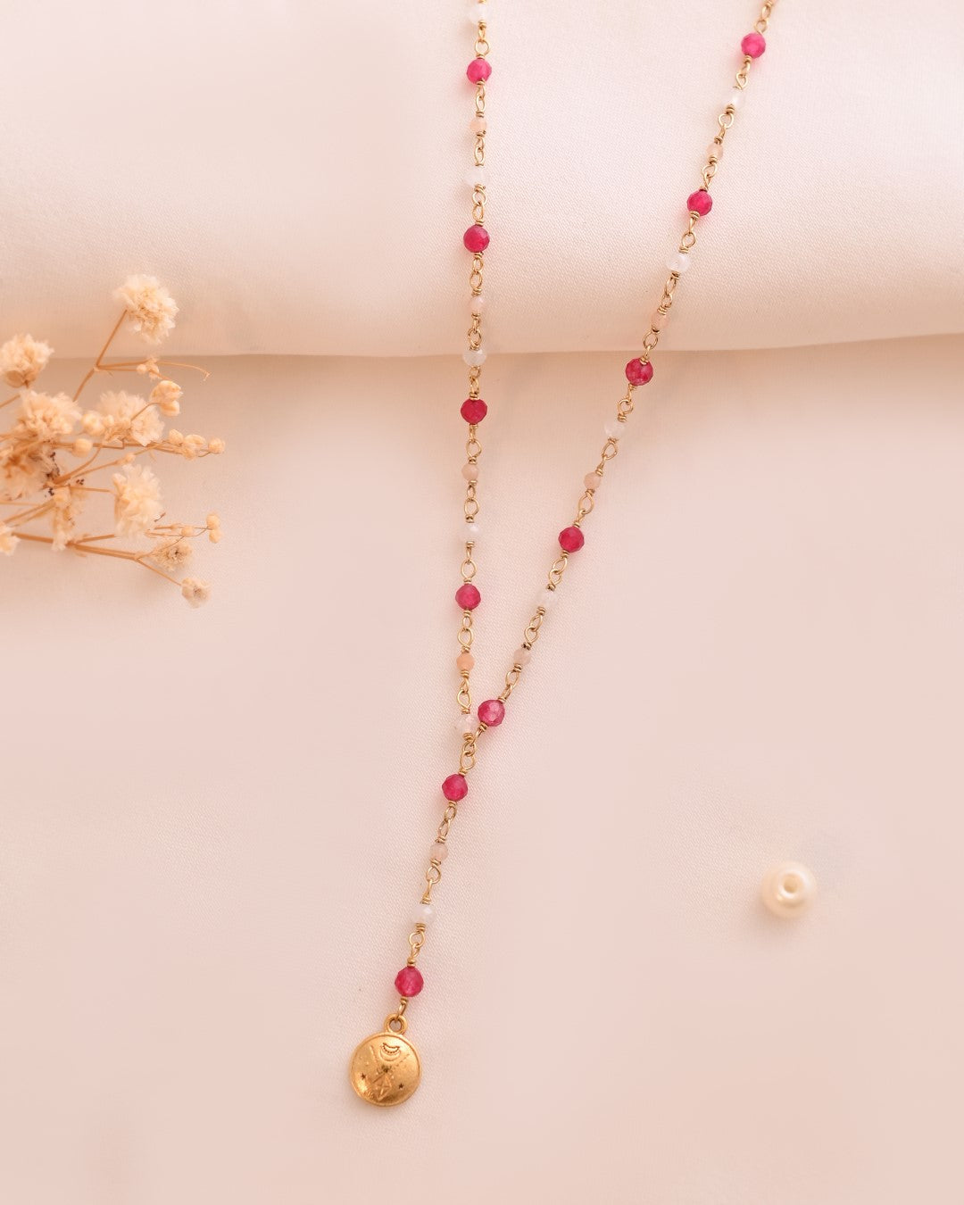 Zyra Gemstone Necklace