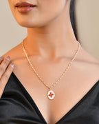 Loves Hope Pink Opal Necklace