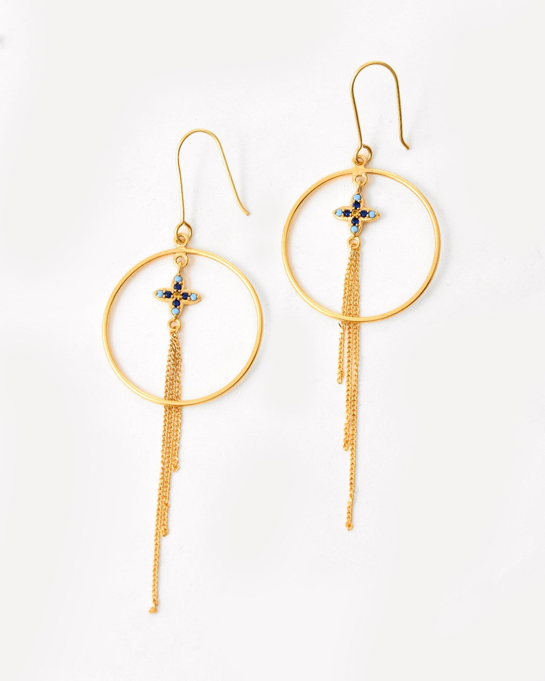 Chic Drop Turquoise Earring