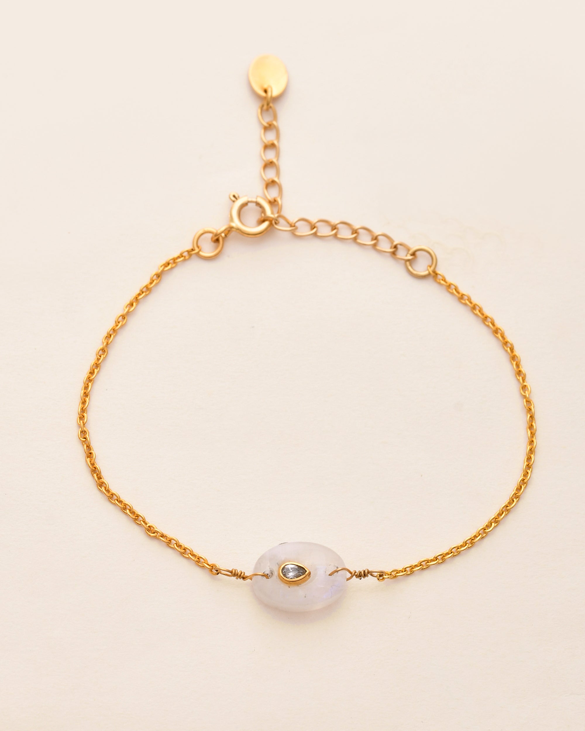 Rainbow Moonstone Bracelet