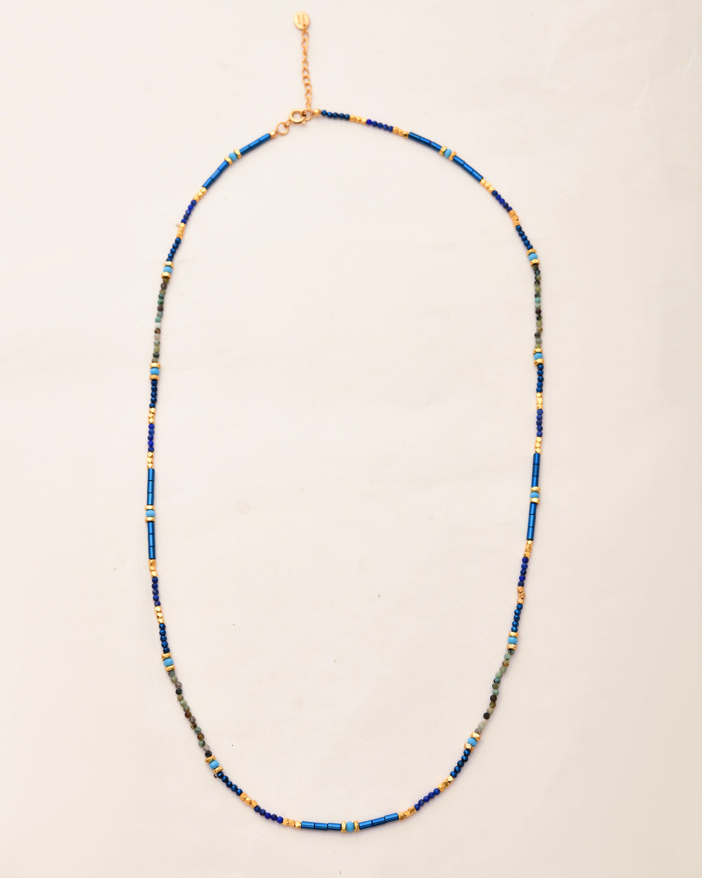 Soul String Light Turquoise Necklace