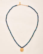 Eagle Charm Azurite Necklace