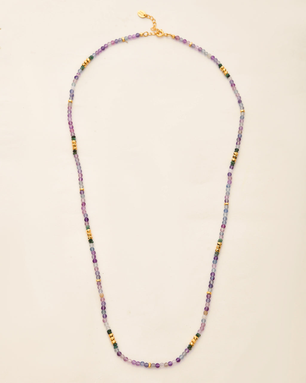 Multi Fluorite Mystic Beads Necklace Necklace