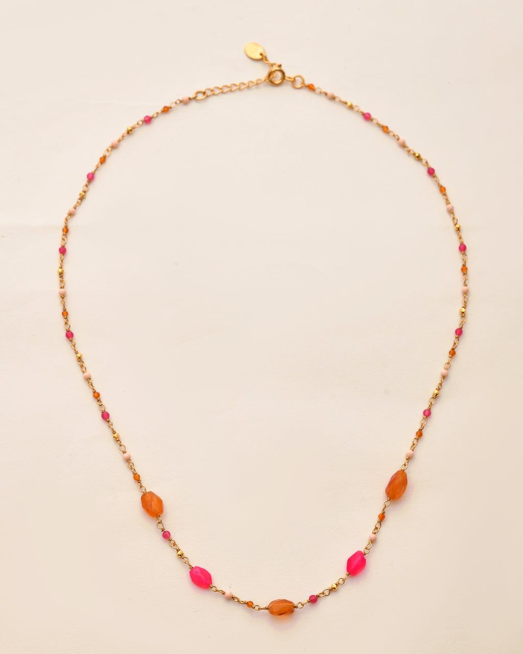 Abundant Prosperity Multistone Necklace