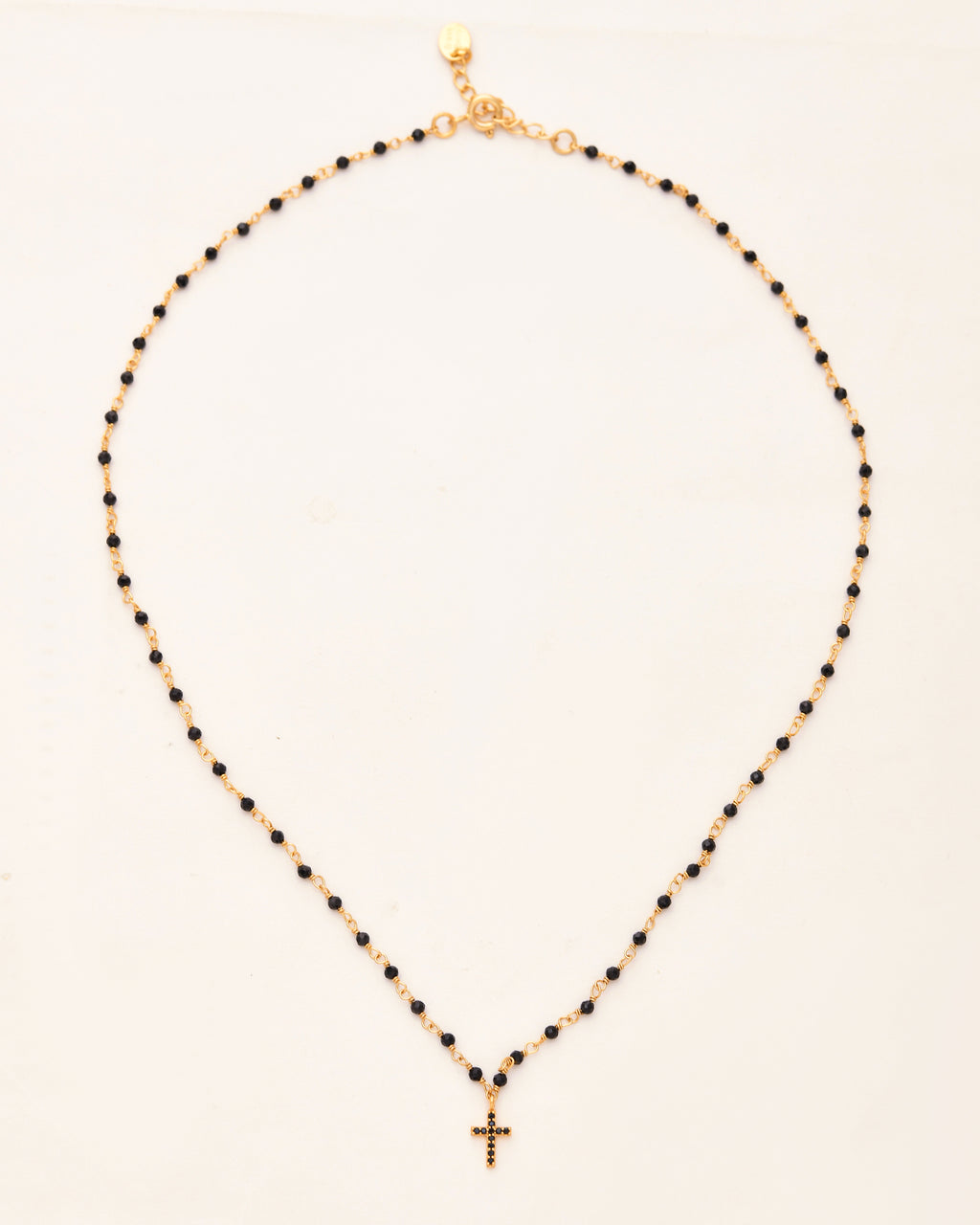 Black Onyx Faith Necklace