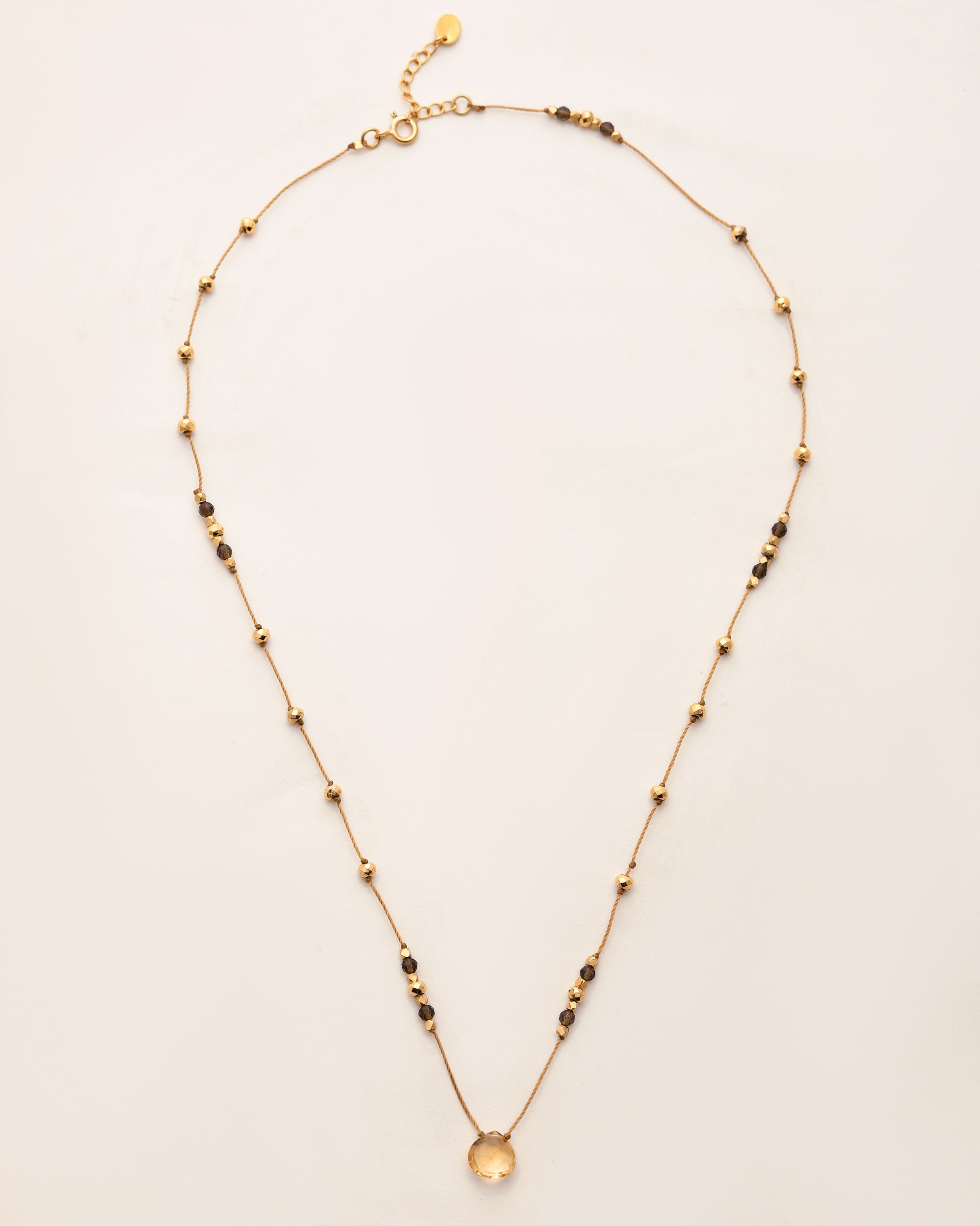 Fortune Citrine Necklace