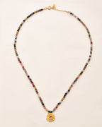 Evil Eye Multi Tourmaline Necklace