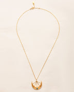 Lunar Arc Turquoise Necklace