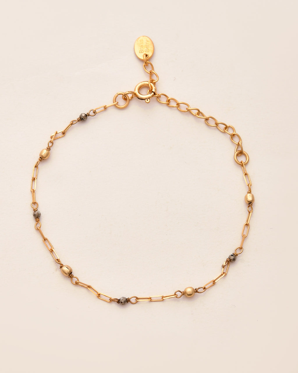 Pyrite Ball Bracelet