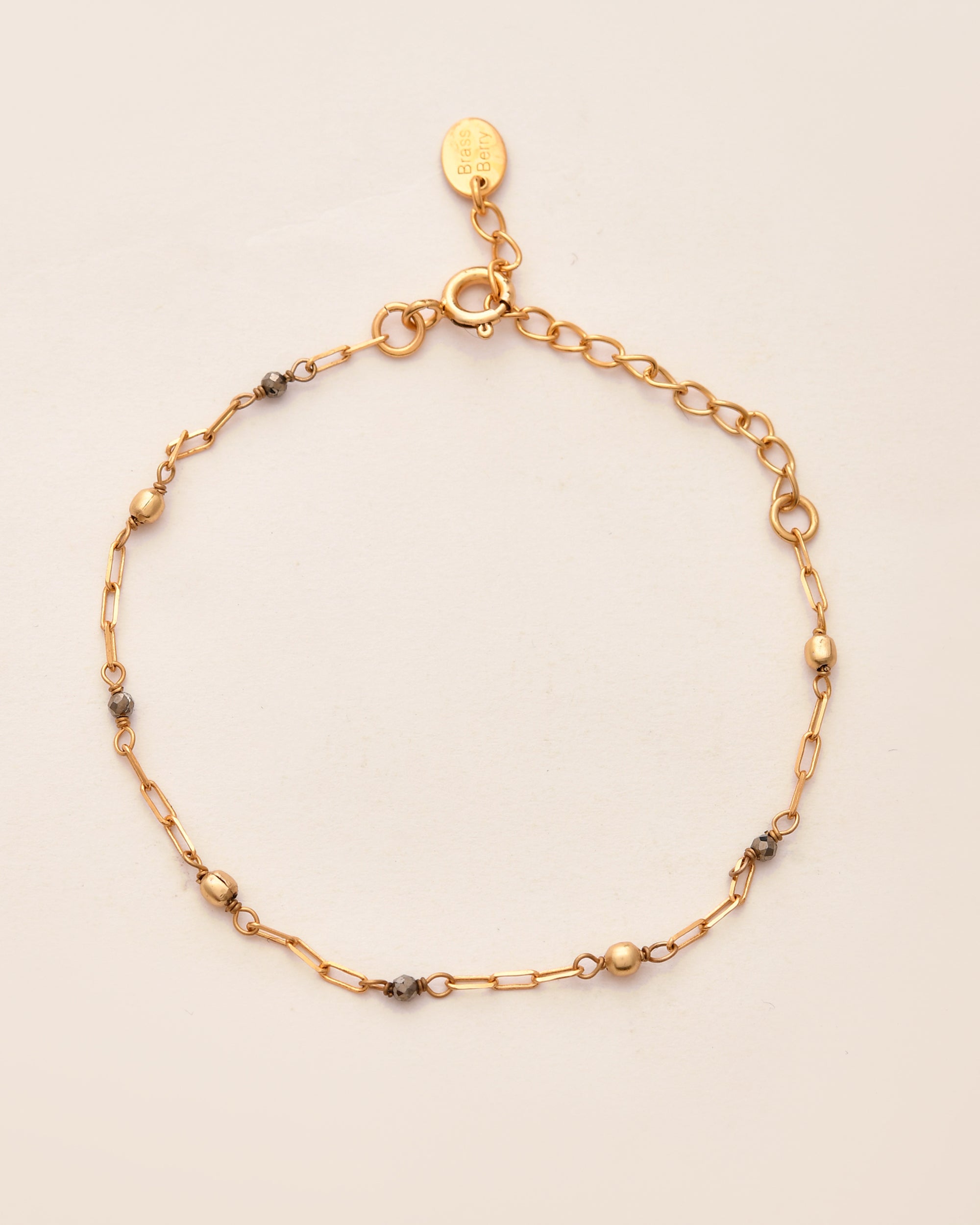 Pyrite Ball Bracelet