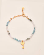 Key To Happiness Moonstone Bracelet