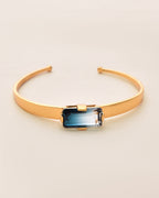 Dwi Aura Crystal Quartz Cuff