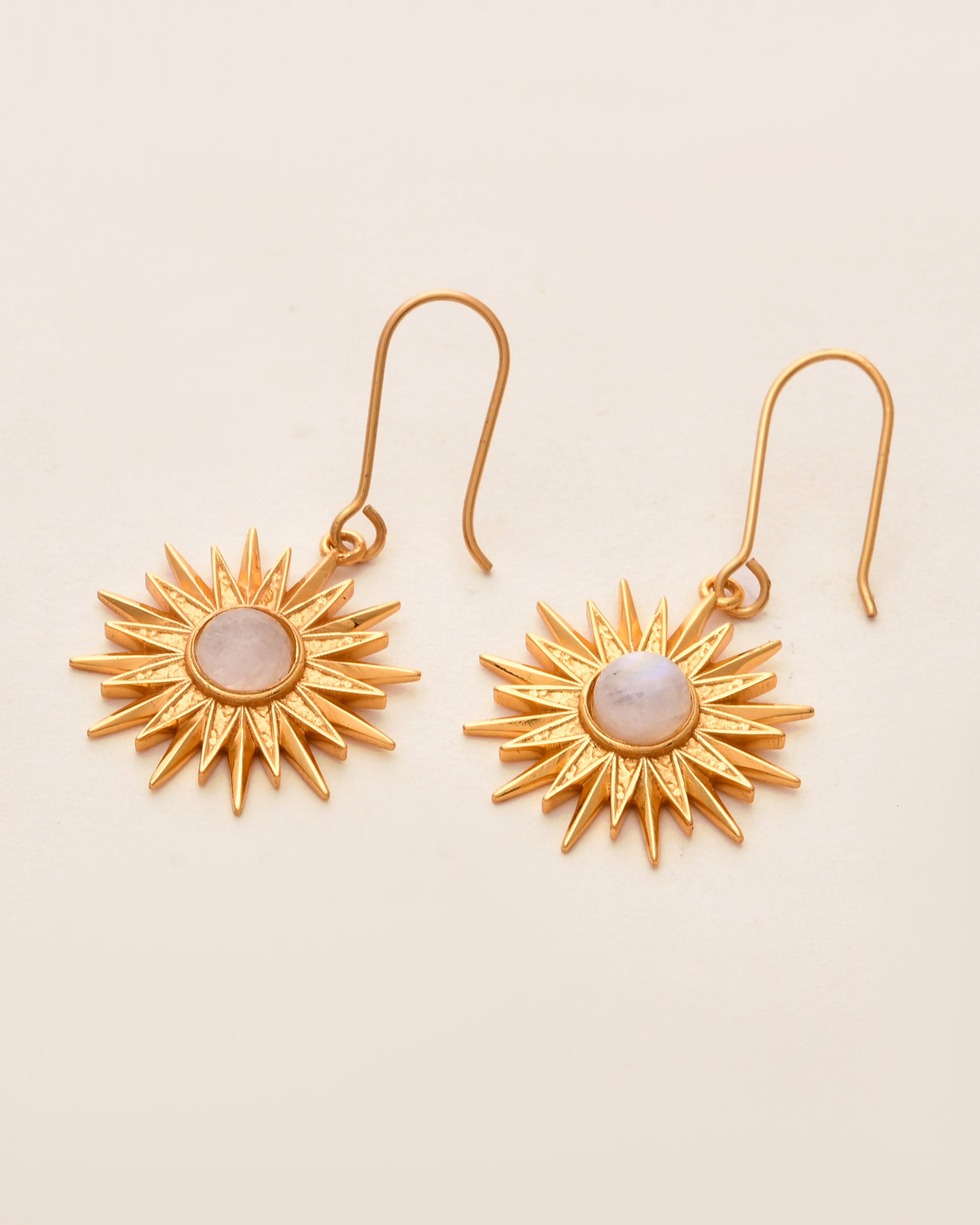 Sunshine Moonstone Earring