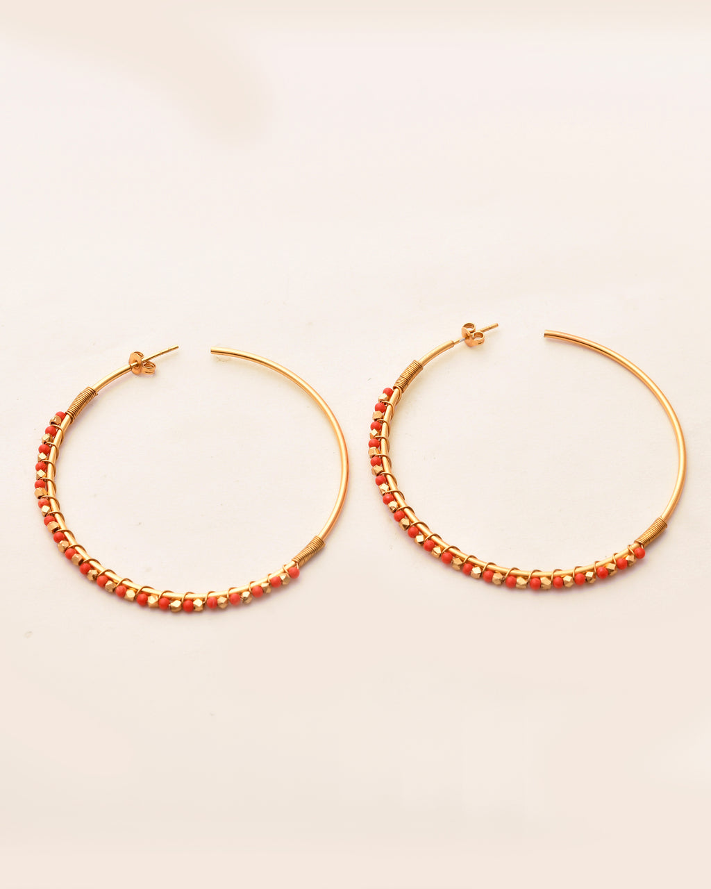 Spirit Coral Danglers Earring