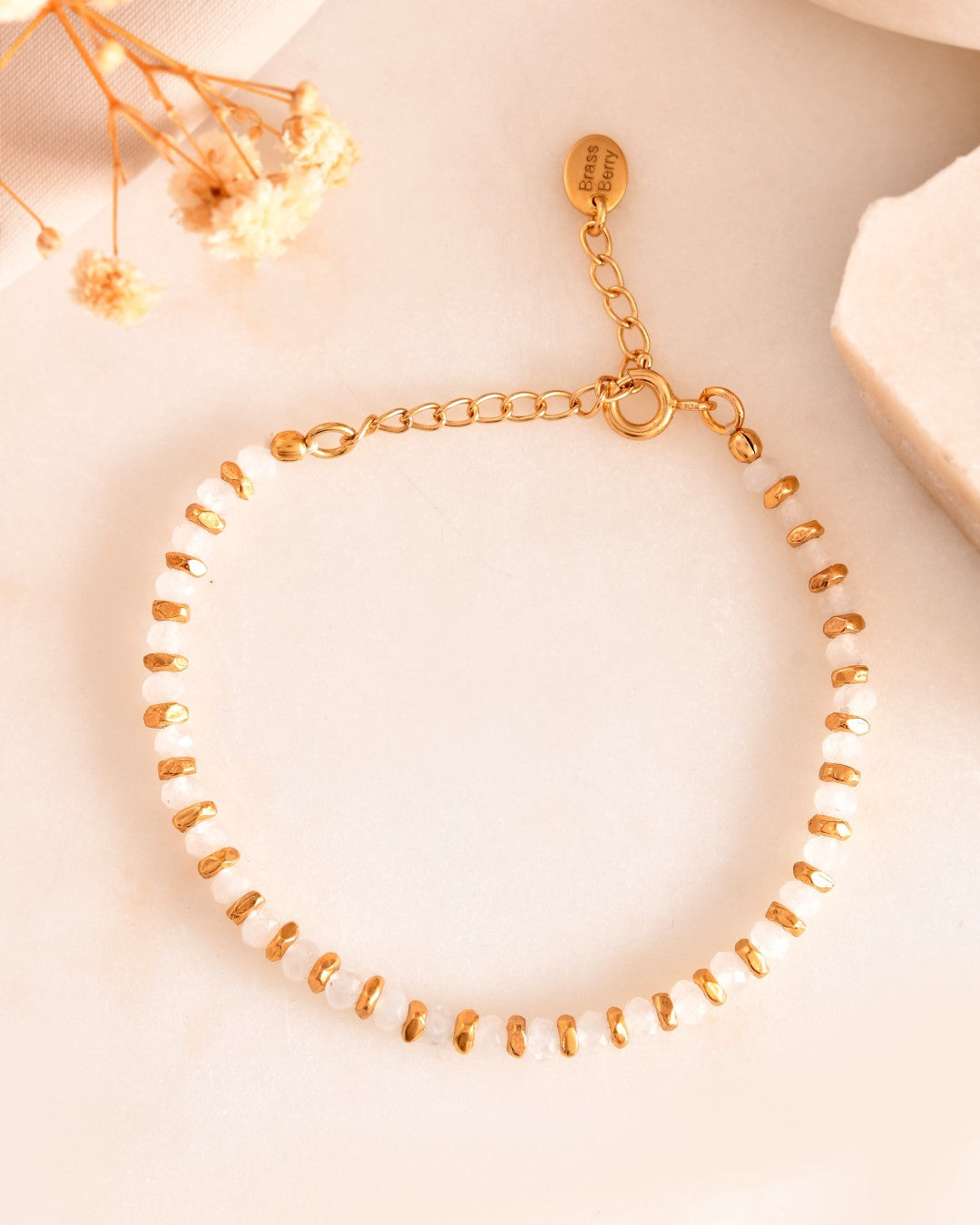 Healing Rainbow Moonstone Bracelet