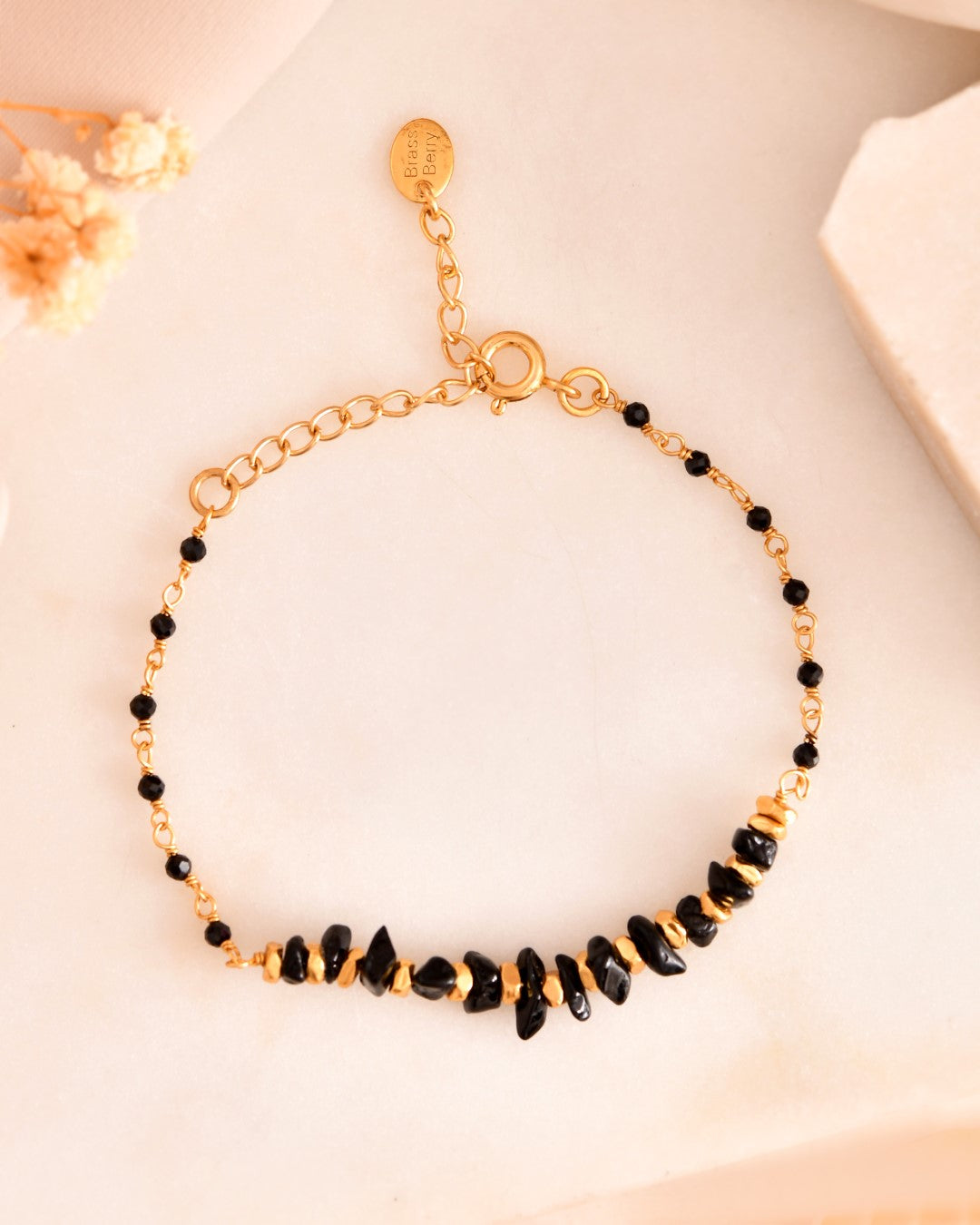 Guardian Shield Black Onyx Bracelet