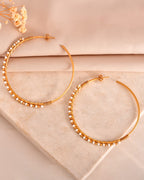 Spirit White Agate Danglers Earring