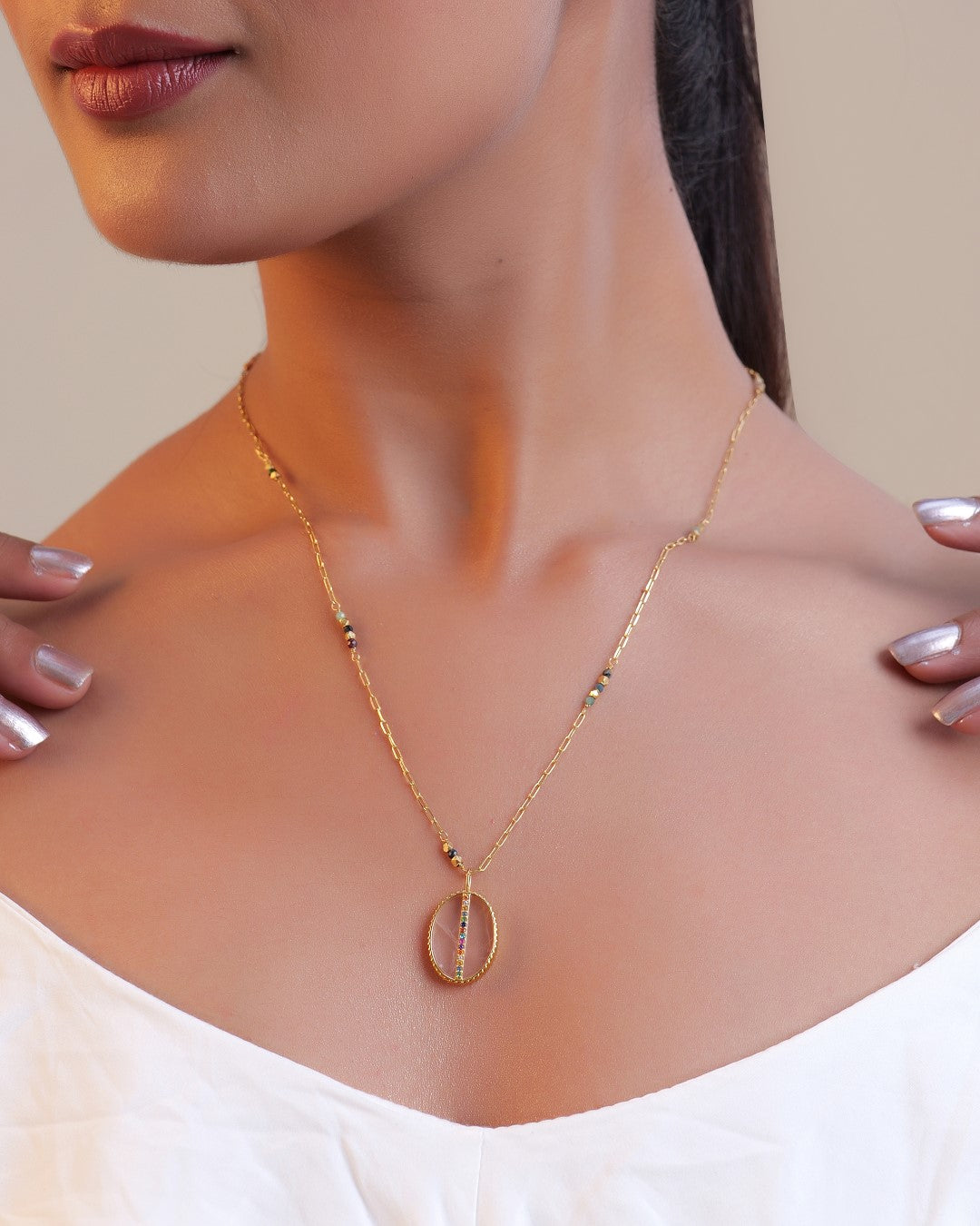 Divine Rose Quartz Necklace